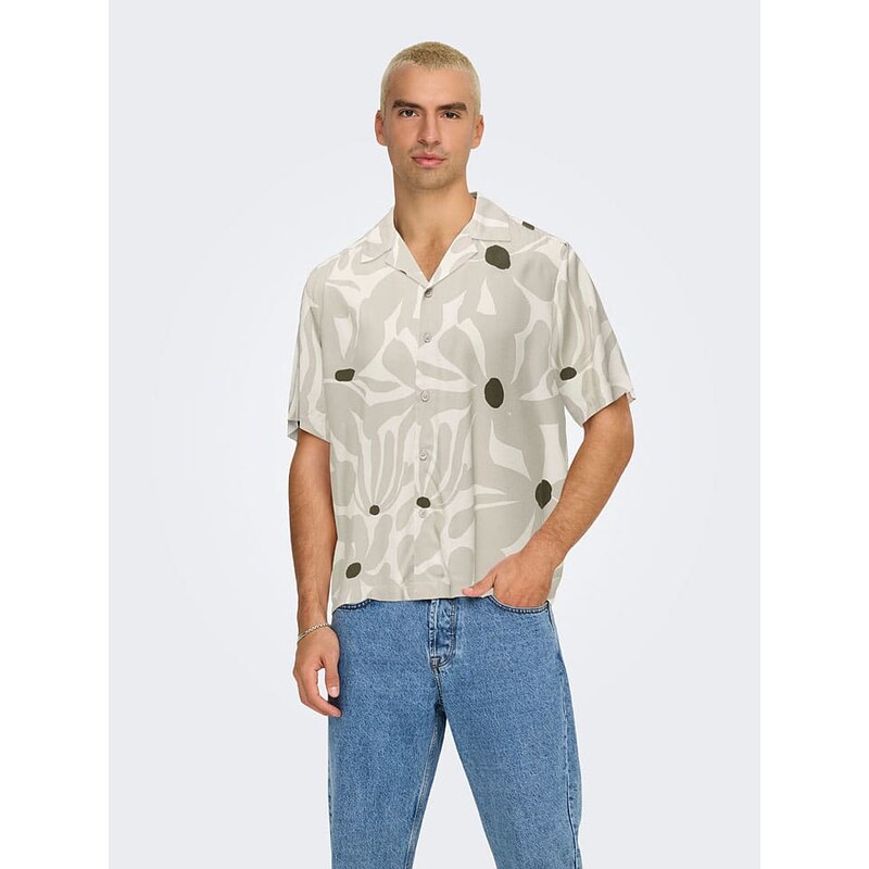 Košile ONLY & SONS Beige 527088