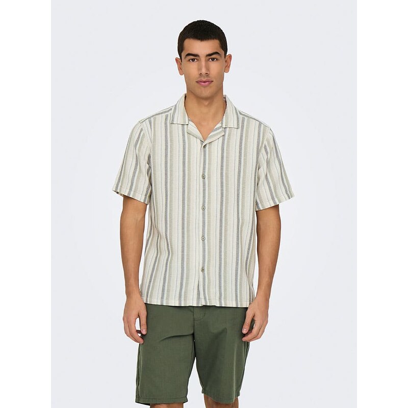 Košile ONLY & SONS Beige 8000461