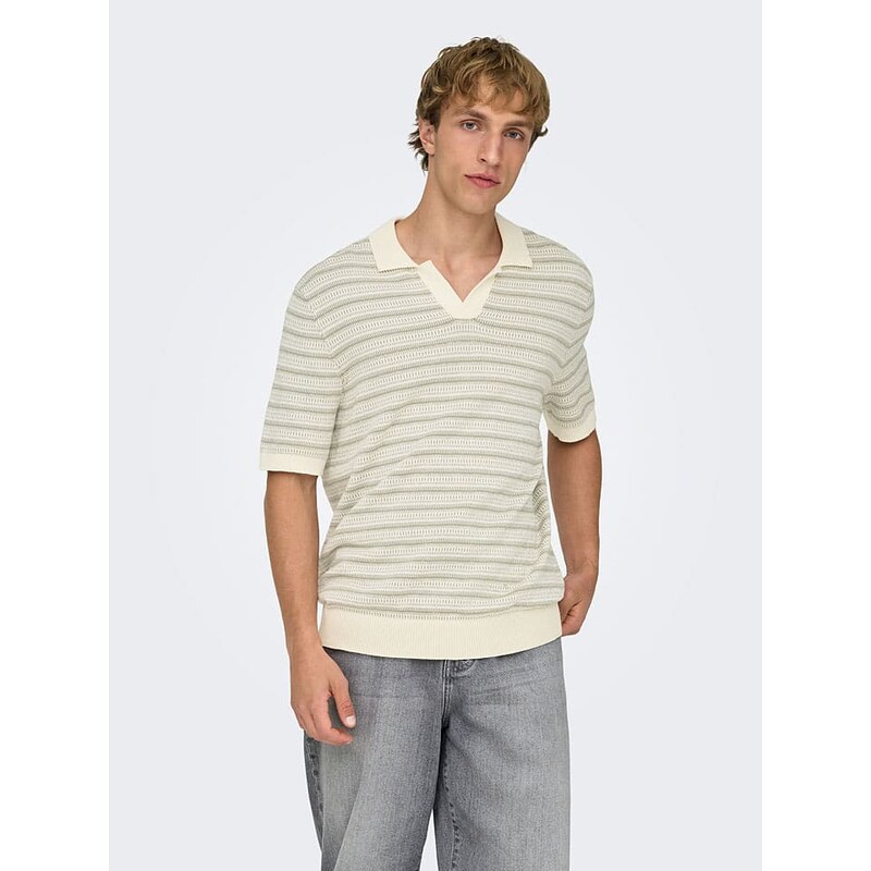 Svetr ONLY & SONS Beige 677149