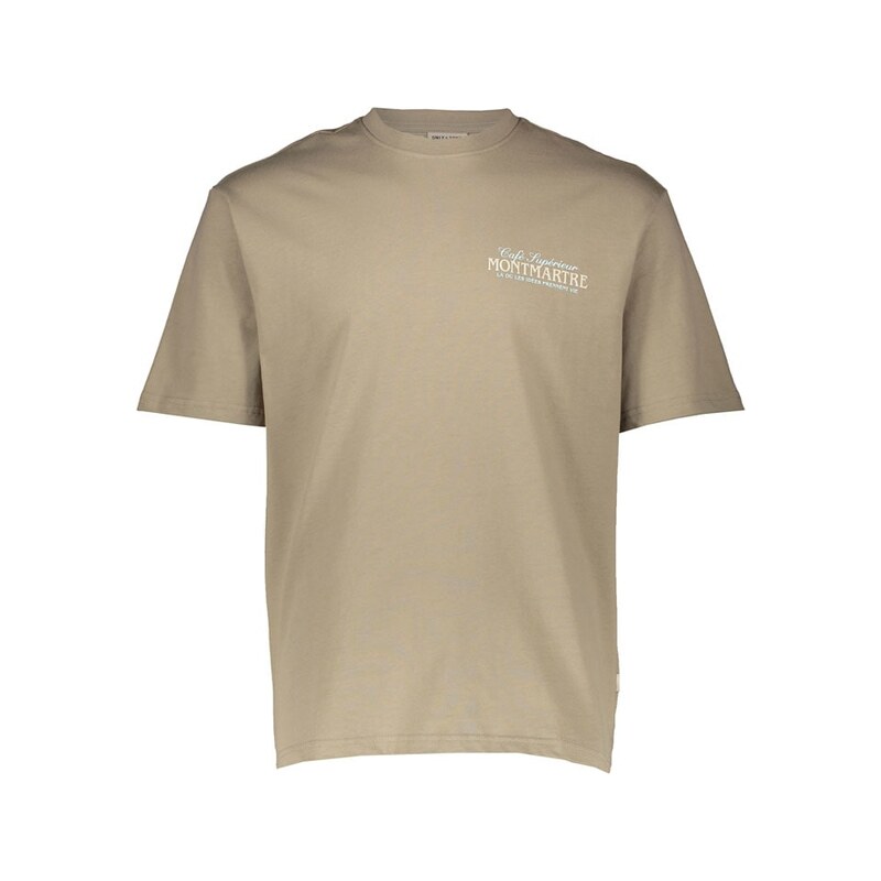 Tričko ONLY & SONS Beige 310557