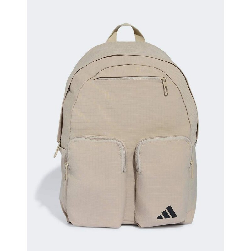 adidas performance Essentials back to campus backpack in khaki