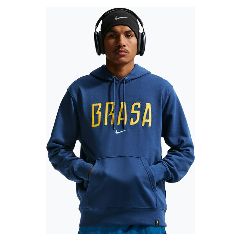 Pánská mikina Nike Brazil Club coastal blue/light mint