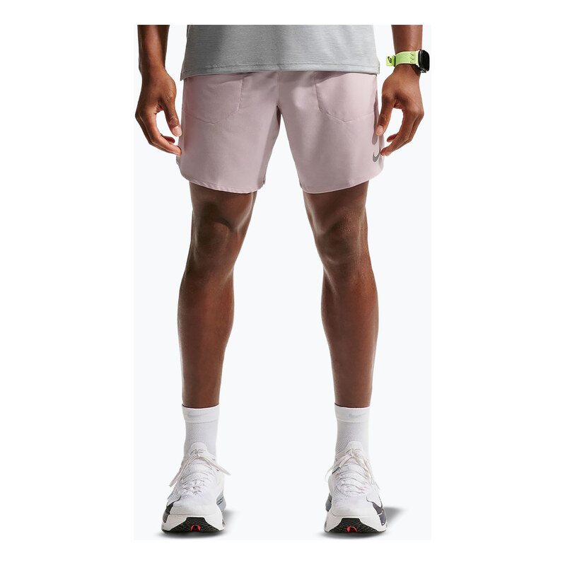 Pánské běžecké šortky Nike Stride Dri-Fit Brief-Lined 7 particle