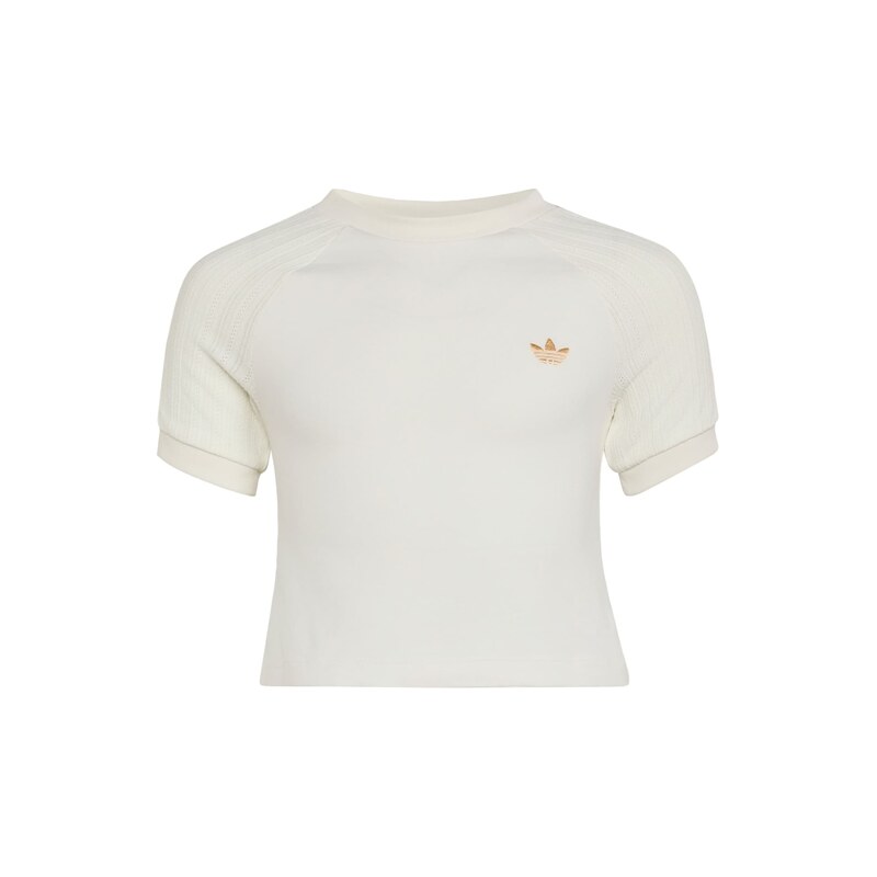 ADIDAS ORIGINALS Tričko zlatá / černá / bílá