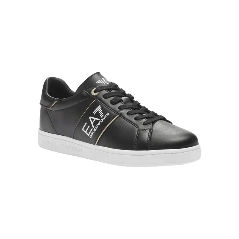EA7 Emporio Armani Tenisky černá / přírodní bílá