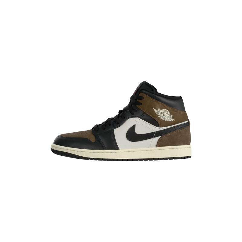 Jordan Kotníkové tenisky AIR JORDAN 1 olivová / černá / bílá