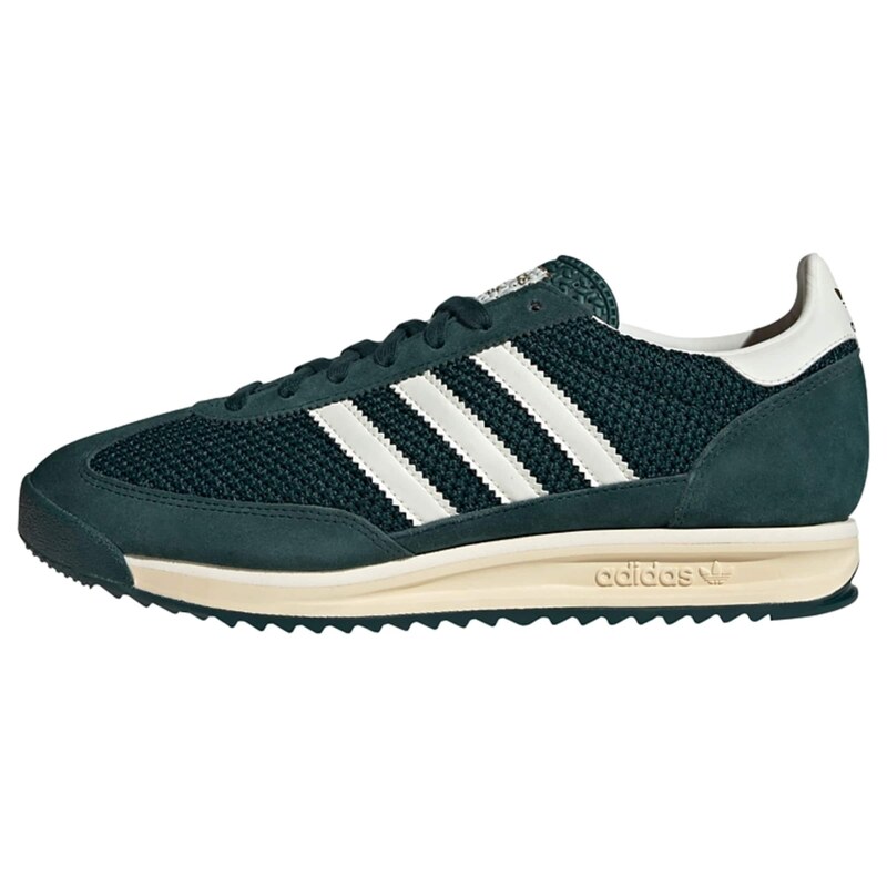 ADIDAS ORIGINALS Tenisky SL 72 Rs tmavě zelená / bílá