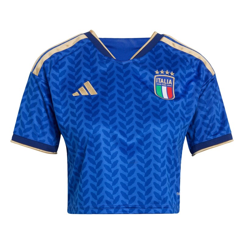 ADIDAS PERFORMANCE Trikot Italy 26 Home Cropped modrá / zelená /