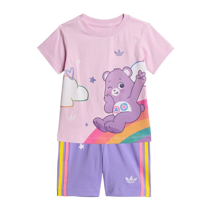 ADIDAS ORIGINALS Sada Care Bears žlutá / šeříková / lenvandulová