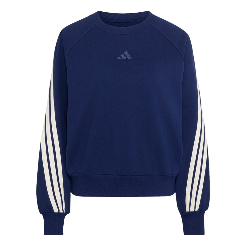 ADIDAS SPORTSWEAR Sportovní mikina tmavě modrá / bílá
