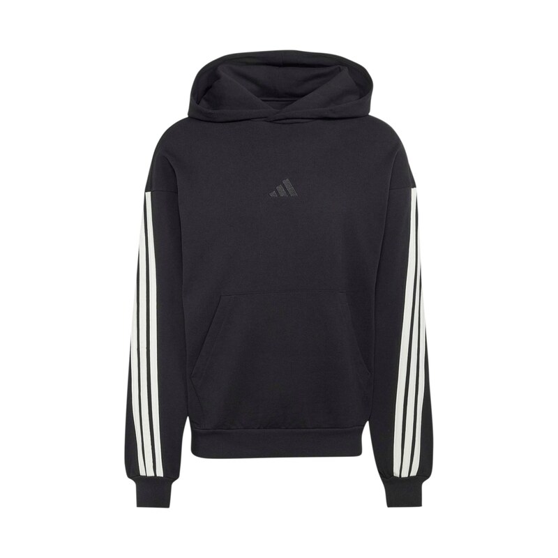 ADIDAS SPORTSWEAR Sportovní mikina černá / bílá