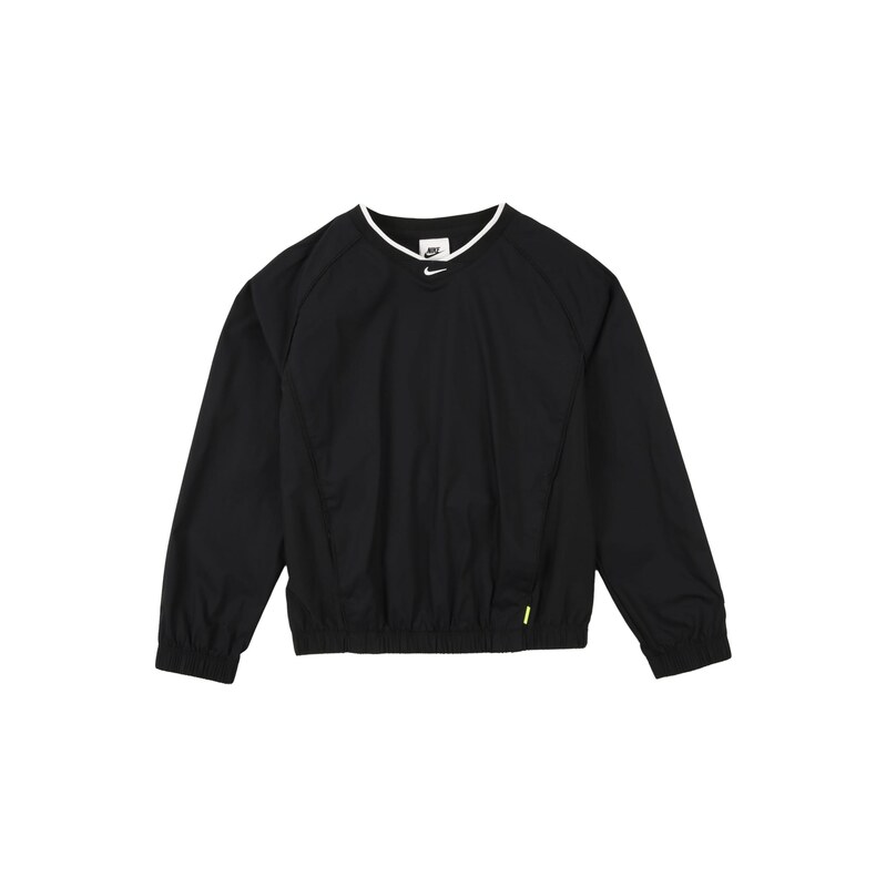 Nike Sportswear Mikina černá / bílá