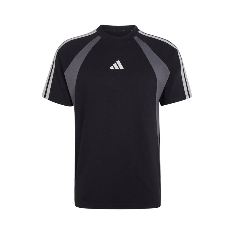 ADIDAS SPORTSWEAR Funkční tričko tmavě zelená / černá / bílá