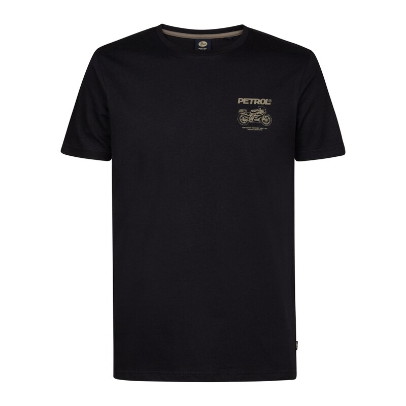 Petrol Industries Tričko černá