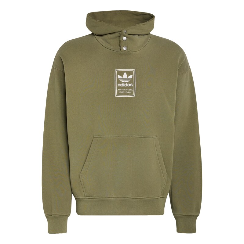 ADIDAS ORIGINALS Mikina Elevated zelená / bílá