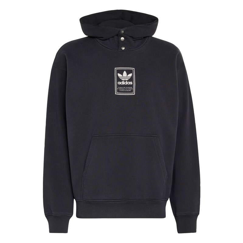 ADIDAS ORIGINALS Mikina černá / bílá