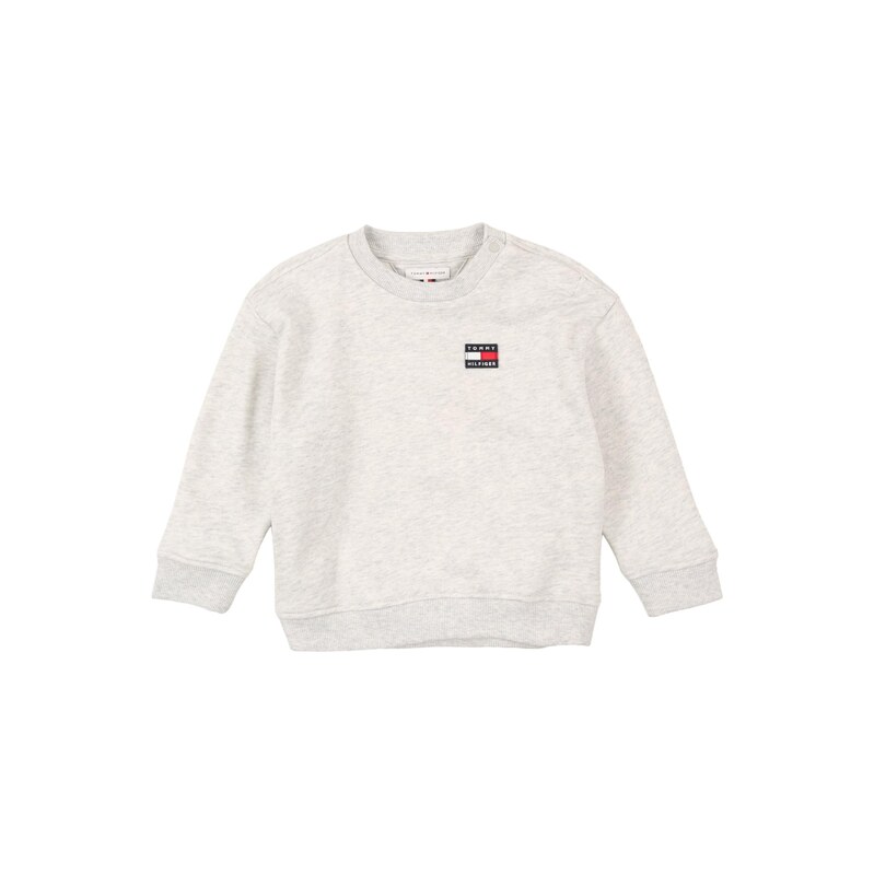 TOMMY HILFIGER Mikina HERITAGE šedý melír