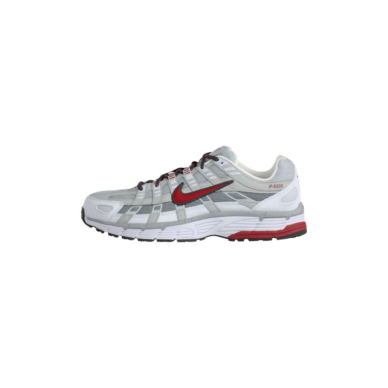 Nike Sportswear Tenisky P-6000 červená / černá / stříbrná / bílá