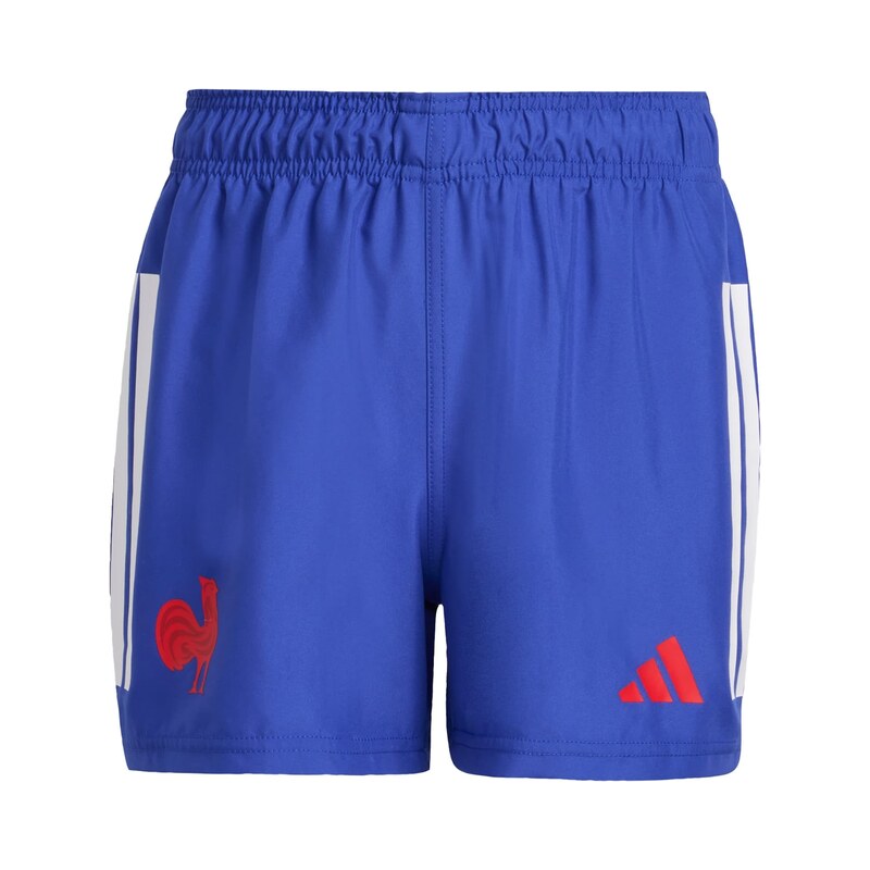 ADIDAS PERFORMANCE Sportovní kalhoty FFR Rugby modrá / červená /