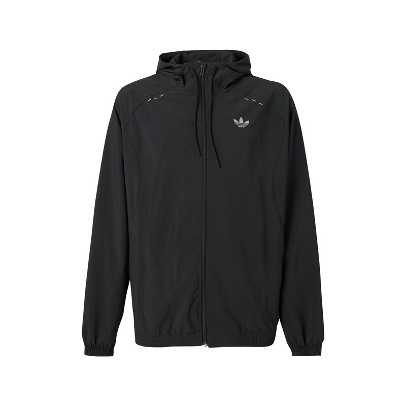 ADIDAS ORIGINALS Přechodná bunda Trefoil Essentials černá / bílá