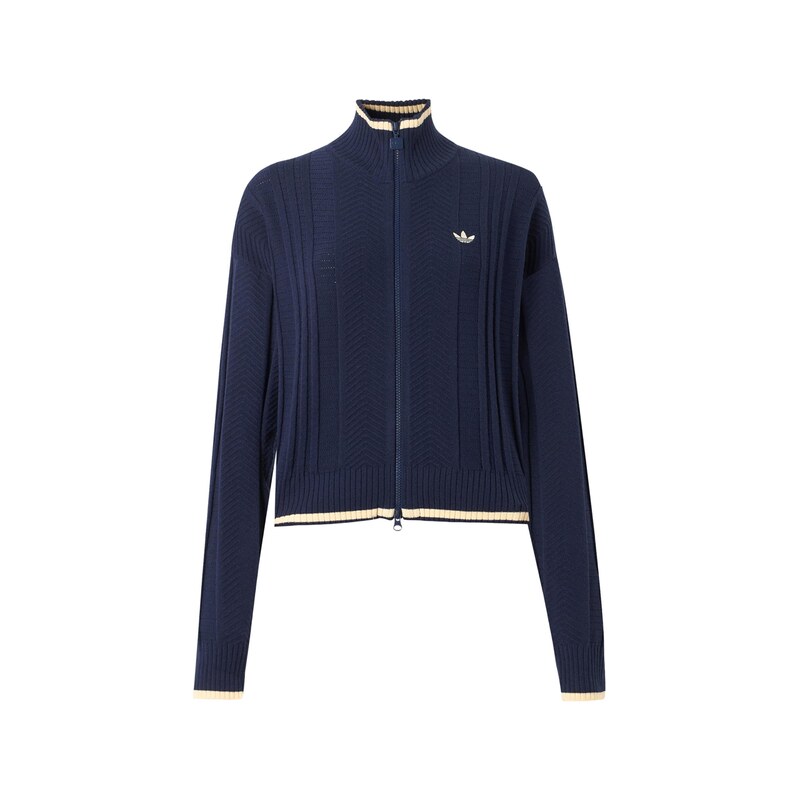 ADIDAS ORIGINALS Kardigan Firebird písková / námořnická modř