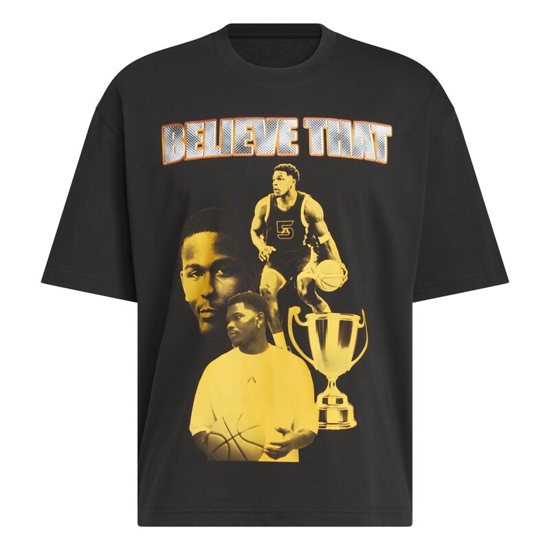 ADIDAS PERFORMANCE Funkční tričko Anthony Edwards Bling medová /