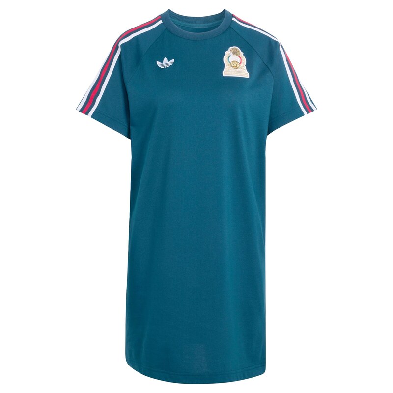 ADIDAS PERFORMANCE Sportovní šaty Mexiko petrolejová / červená /