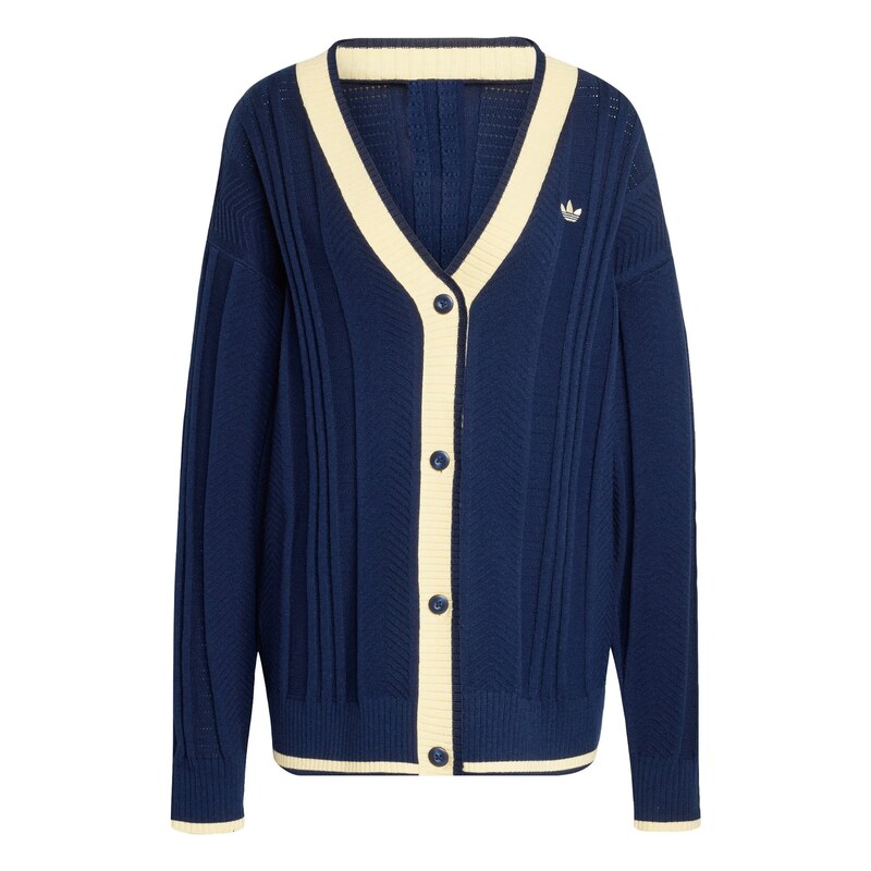 ADIDAS ORIGINALS Kardigan béžová / tmavě modrá