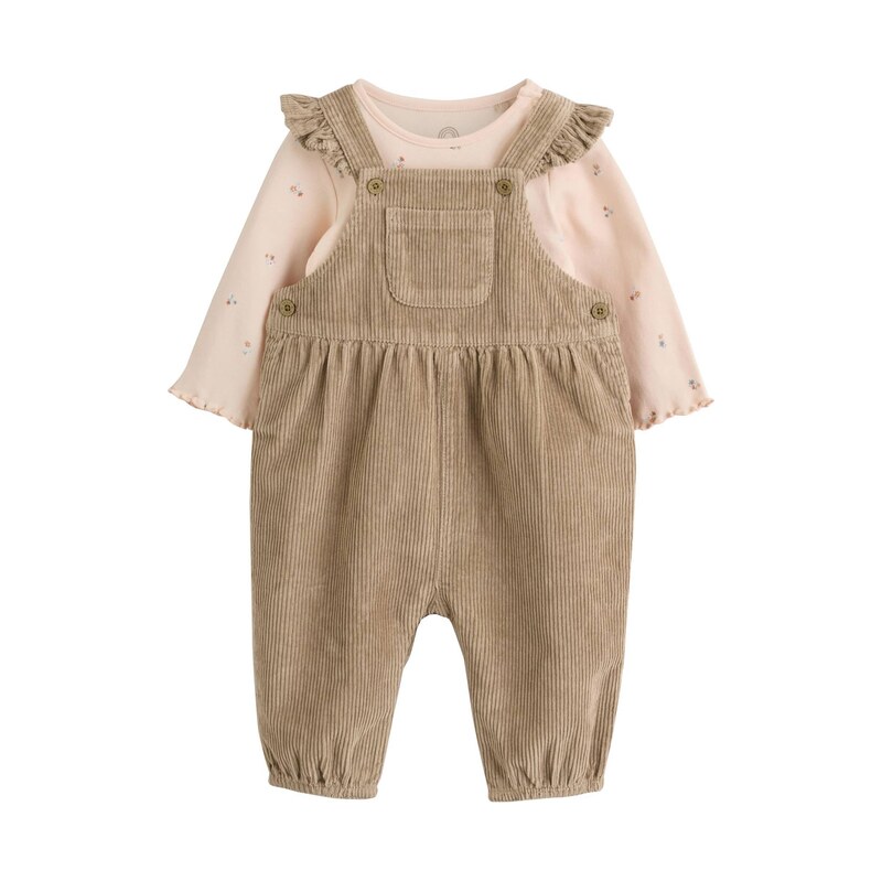 Next Sada světlemodrá / rezavě hnědá / khaki / broskvová