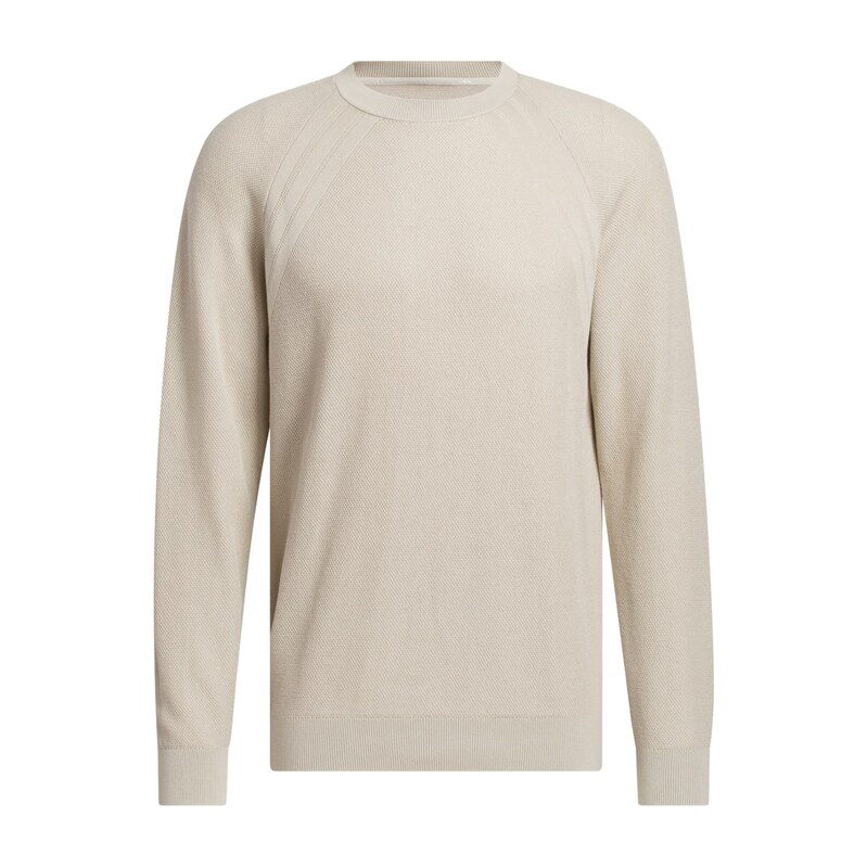 ADIDAS PERFORMANCE Mikina ULTIMATE365 TOUR KNIT CREWNECK béžová