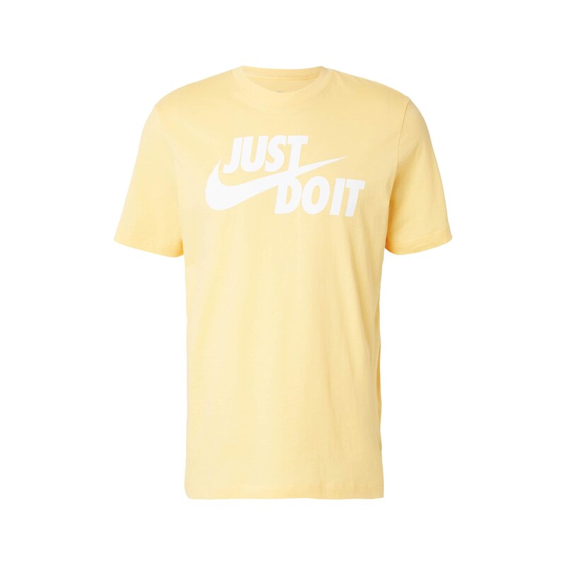 Nike Sportswear Tričko zlatá / bílá