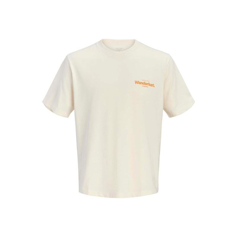 JACK & JONES Tričko azurová / hořčicová / šedobéžová / offwhite