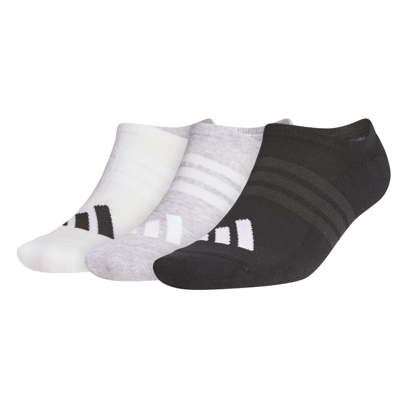 ADIDAS PERFORMANCE Sportovní ponožky světle šedá / černá / bílá