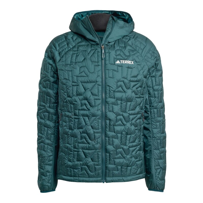 ADIDAS TERREX Outdoorová bunda Xperior smaragdová / bílá