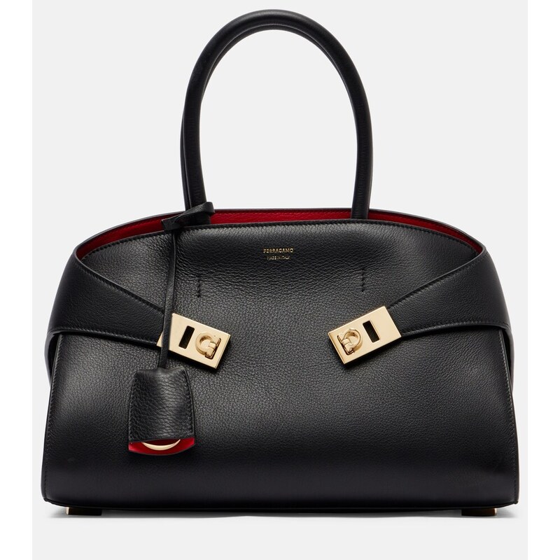 Ferragamo Hug leather tote bag