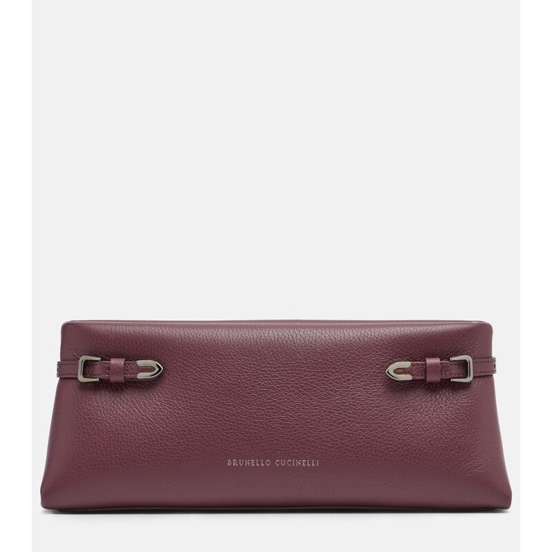 Brunello Cucinelli Small leather clutch