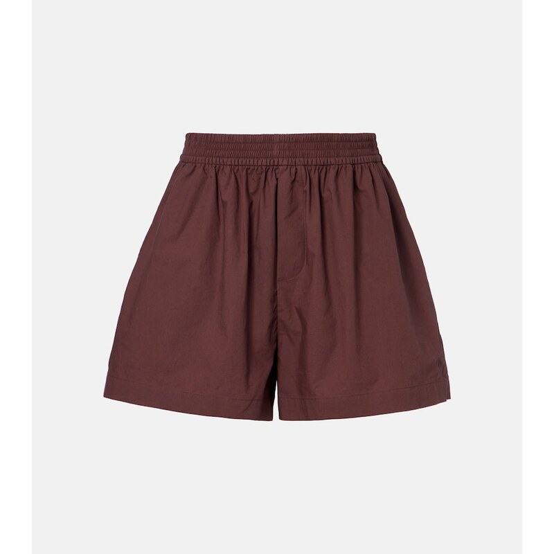 Varley Morales cotton poplin shorts