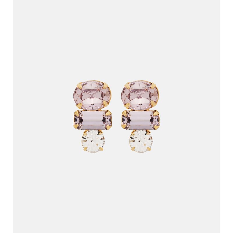Jennifer Behr Patricia crystal-embellished earrings