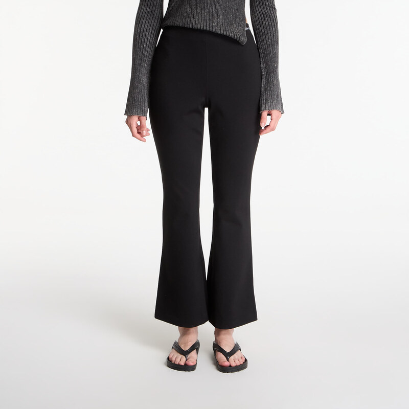 Kalhoty Calvin Klein Jeans Ponte Tailored Flare Pant Black S