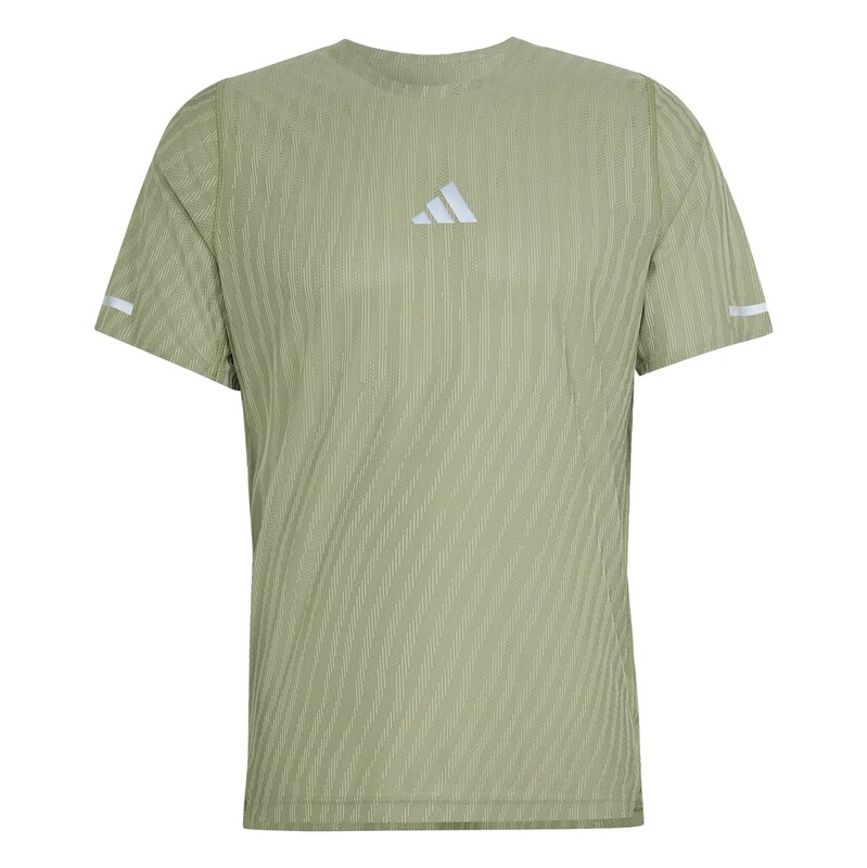 ADIDAS PERFORMANCE Funkční tričko Adi365 khaki / stříbrná
