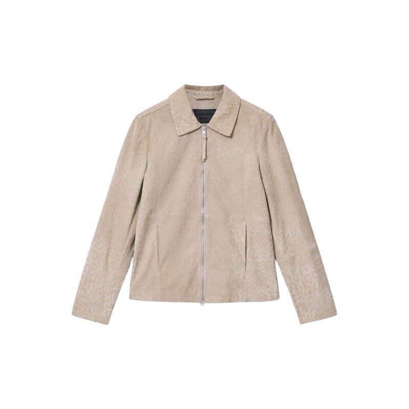 AllSaints Přechodná bunda HOCKLEY světle hnědá