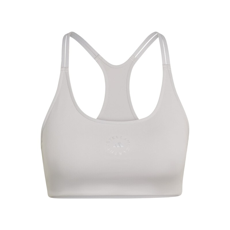 ADIDAS BY STELLA MCCARTNEY Sportovní podprsenka světle šedá