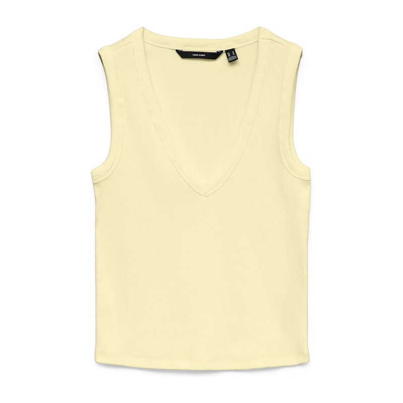 VERO MODA Top VMChloe světle žlutá