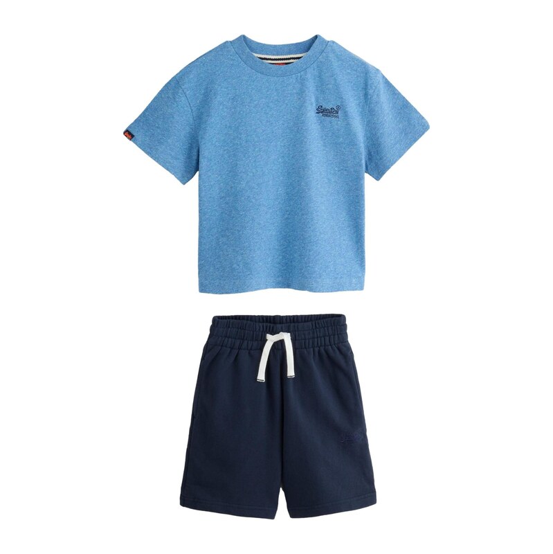 Superdry & Co Sada námořnická modř / modrý melír