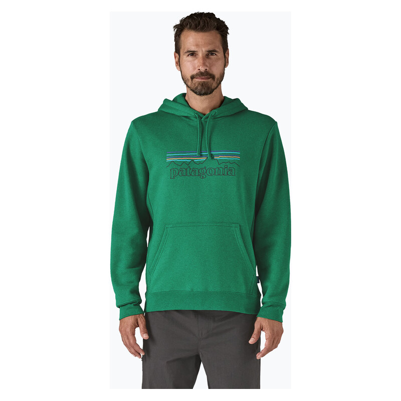 Mikina Patagonia P-6 Logo Uprisal p-6 outline/heartleaf green