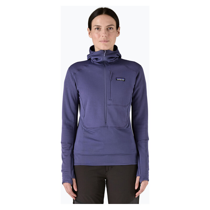 Dámská softshellová bunda Patagonia R1 Hybrid Pullover Hoody