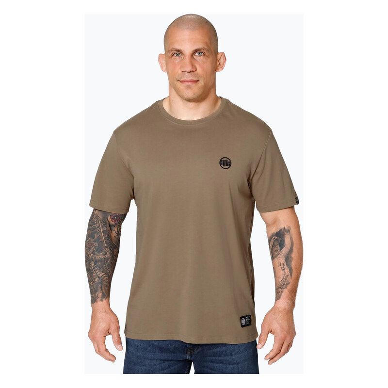 Dámské tričko Pitbull West Coast Small Logo coyote brown