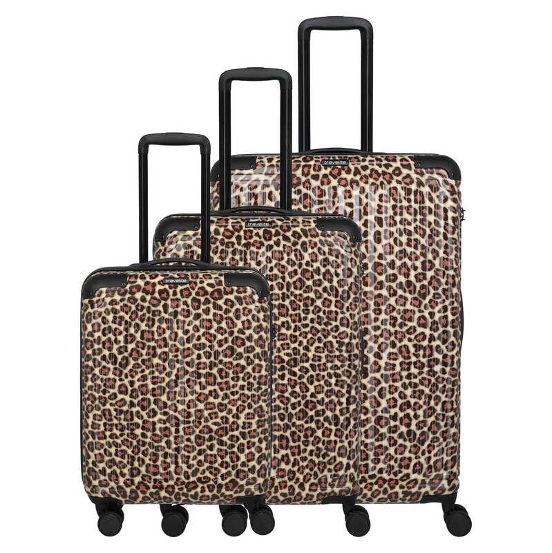 Sada cestovních kufrů Travelite Cruise S,M,L Leopard