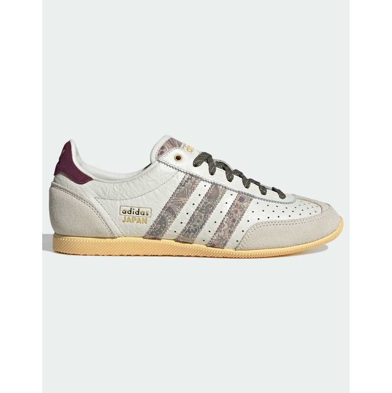 adidas Originals Japan x liberty london trainers in off white