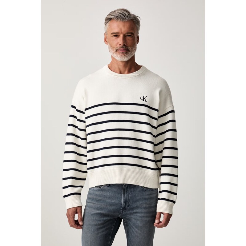 Calvin Klein Jeans svetr pánský bavlněný